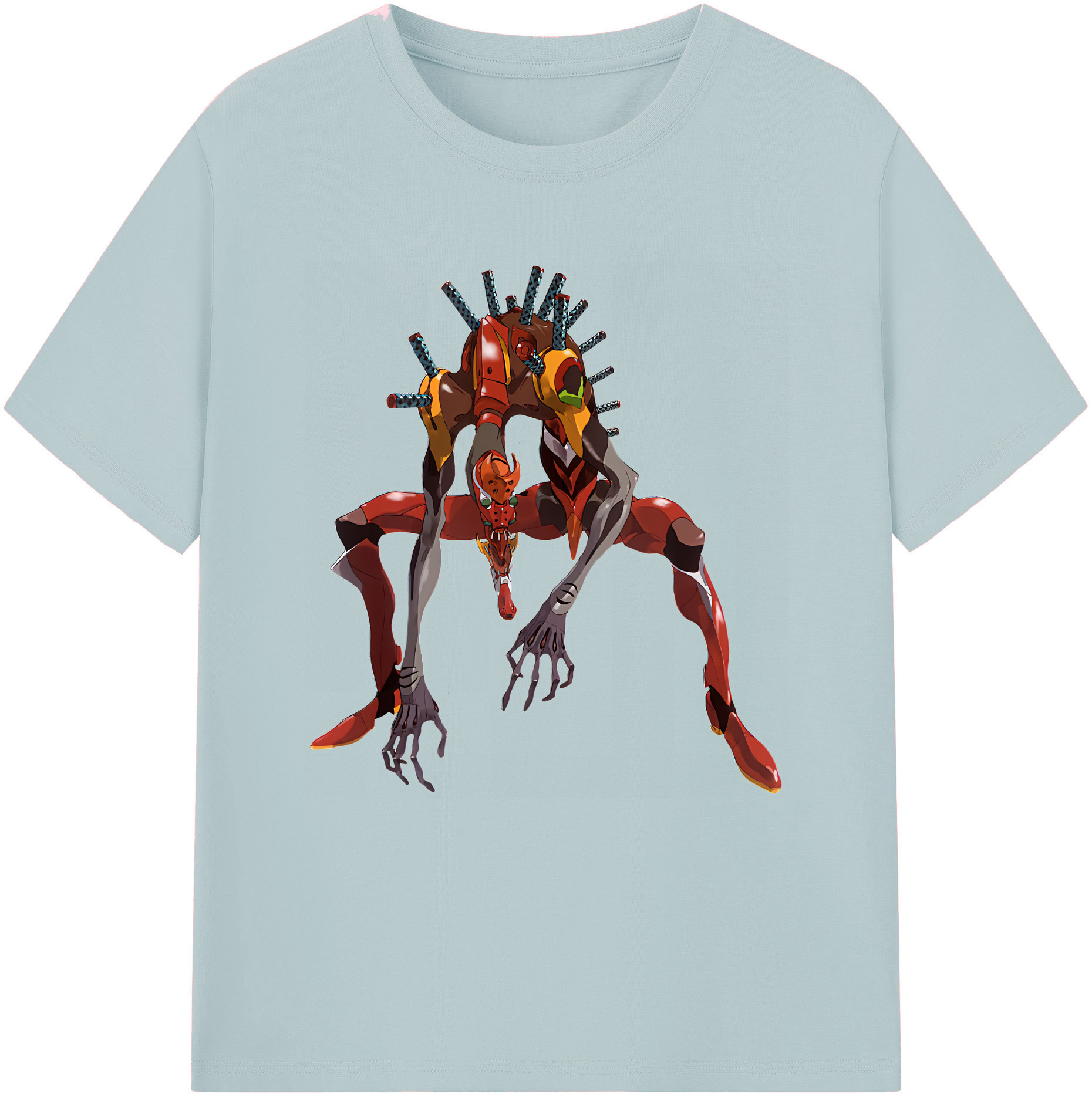 （画像用） EVA 新世紀エヴァンゲリオン 綿100％半袖Tシャツ（フロントプリント）